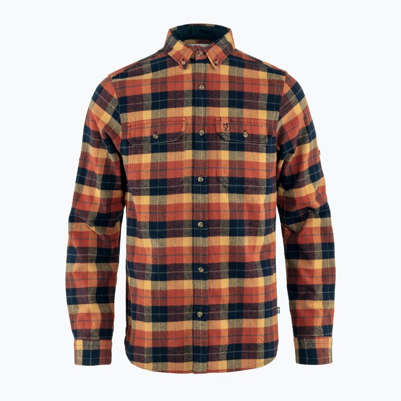 Pánská košile Fjällräven Singi Heavy Flannel autumn leaf/dark navy