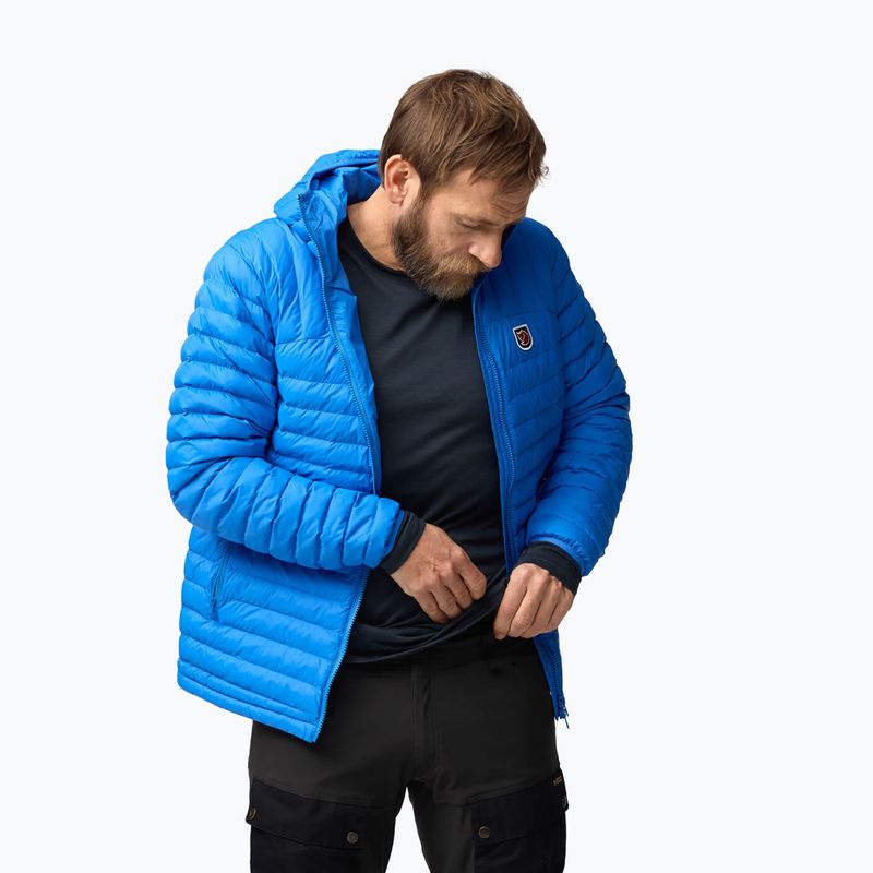 Pánská péřová bunda Fjällräven Expedition Lätt Hoodie un blue 7