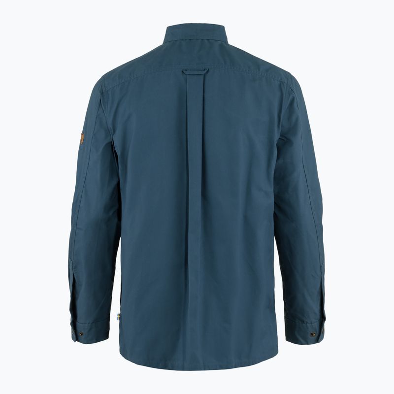 Pánská košile Fjällräven Singi Overshirt indigo blue 2