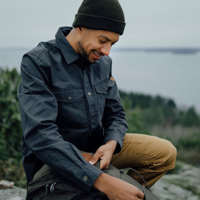 Pánská košile Fjällräven Singi Overshirt indigo blue 3