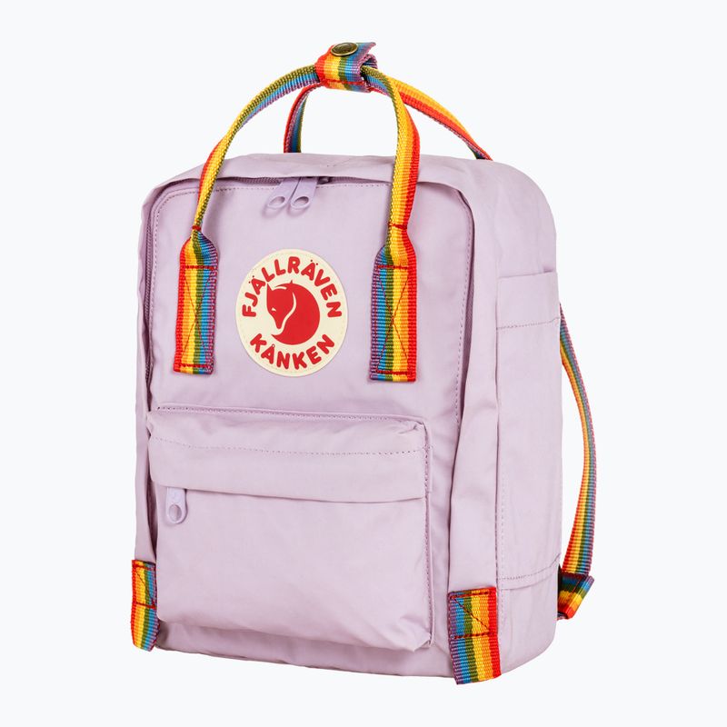 Městský batoh Fjällräven Kanken Rainbow Mini 7 l pastel lavender/rainbow pattern 2