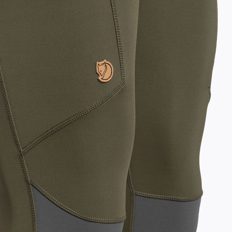 Dámské trekové kalhoty Fjällräven Abisko Trekking Tights Pro deep forest 3