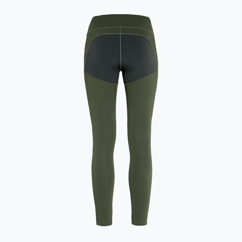 Dámské trekové kalhoty Fjällräven Abisko Trekking Tights Pro deep forest 5