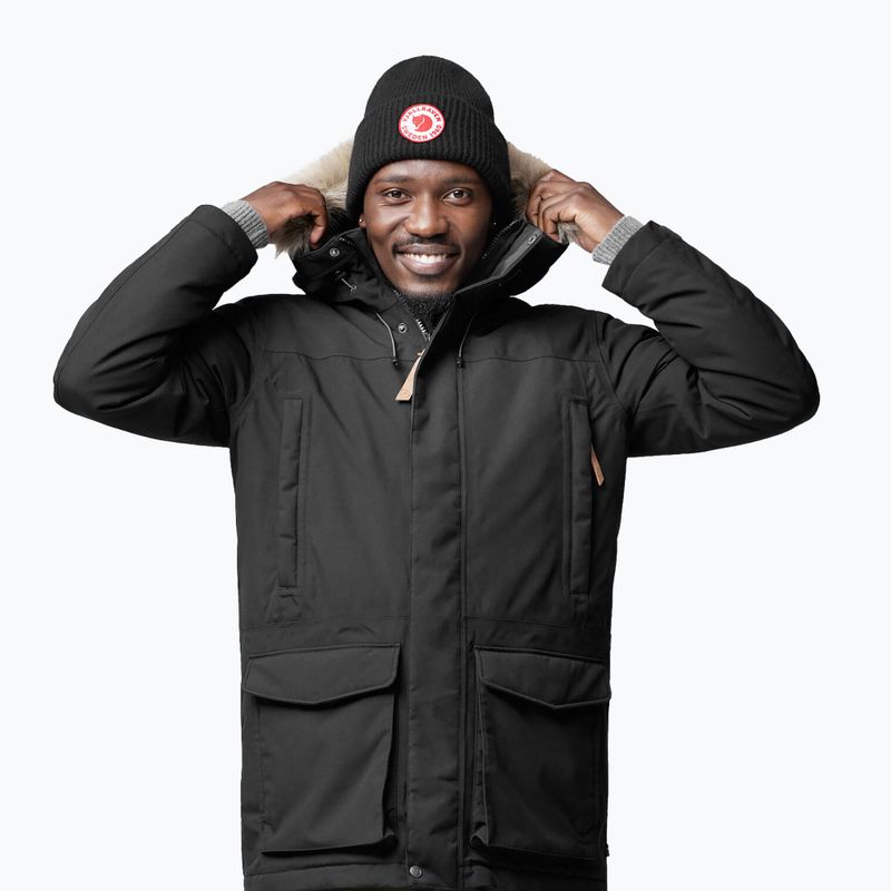 Pánská zimní bunda Fjällräven Nuuk Lite Parka 550 černá