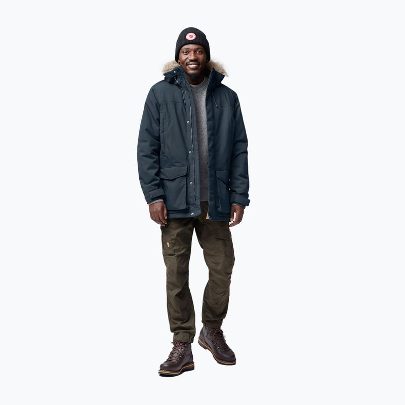 Pánská zimní bunda Fjällräven Nuuk Lite Parka 555 dark navy 2