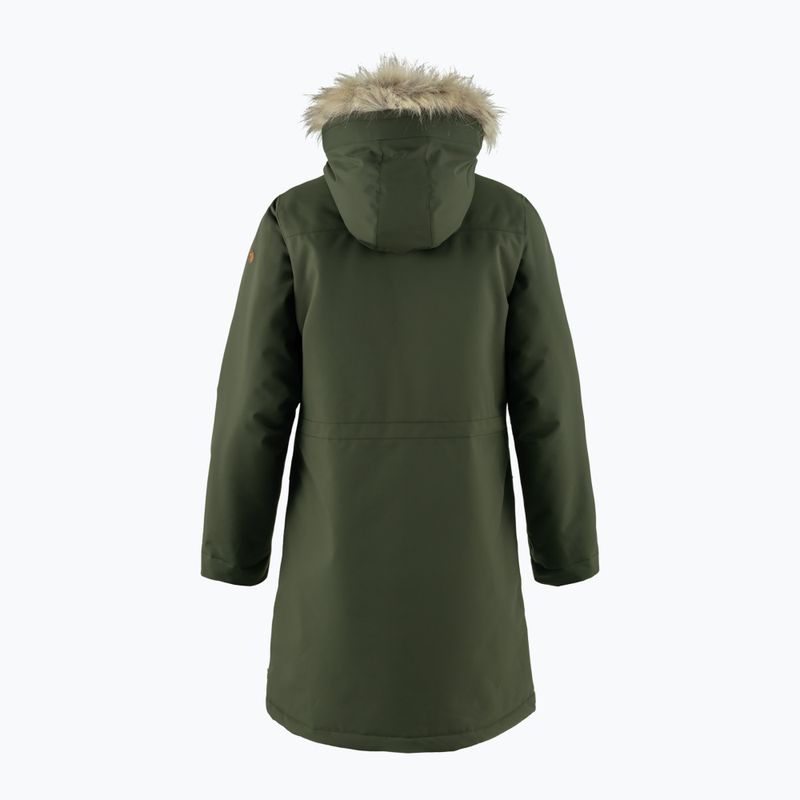 Dámská zimní bunda Fjällräven Nuuk Lite Parka 662 deep forest 6