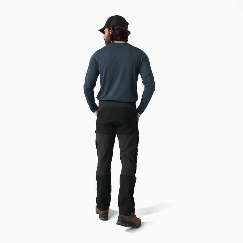 Pánské trekové kalhoty Fjällräven Keb Agile 550 black 2