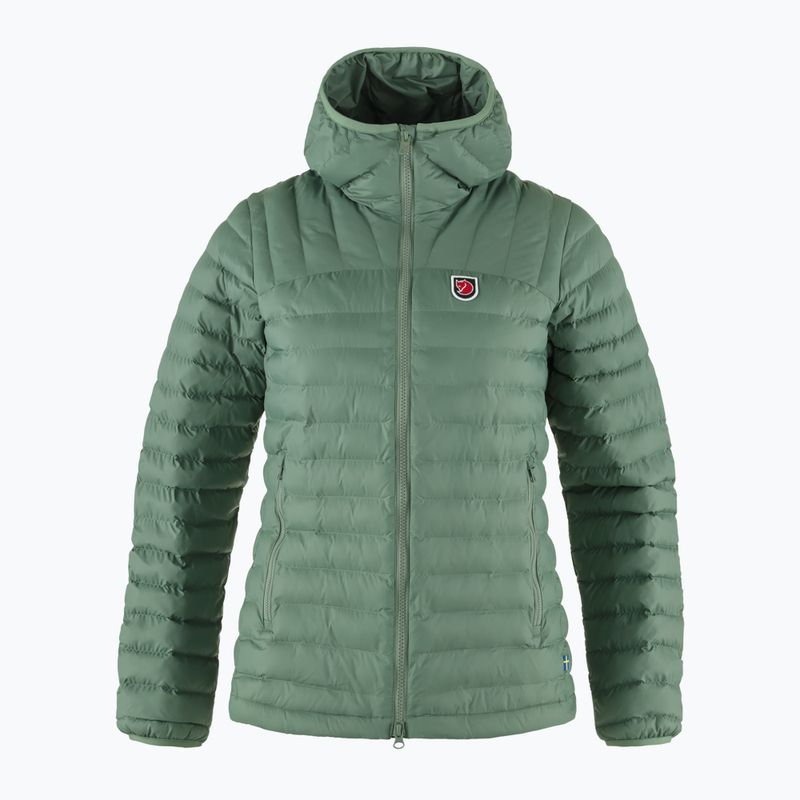 Dámská péřová bunda Fjällräven Expedition Lätt Hoodie patina green