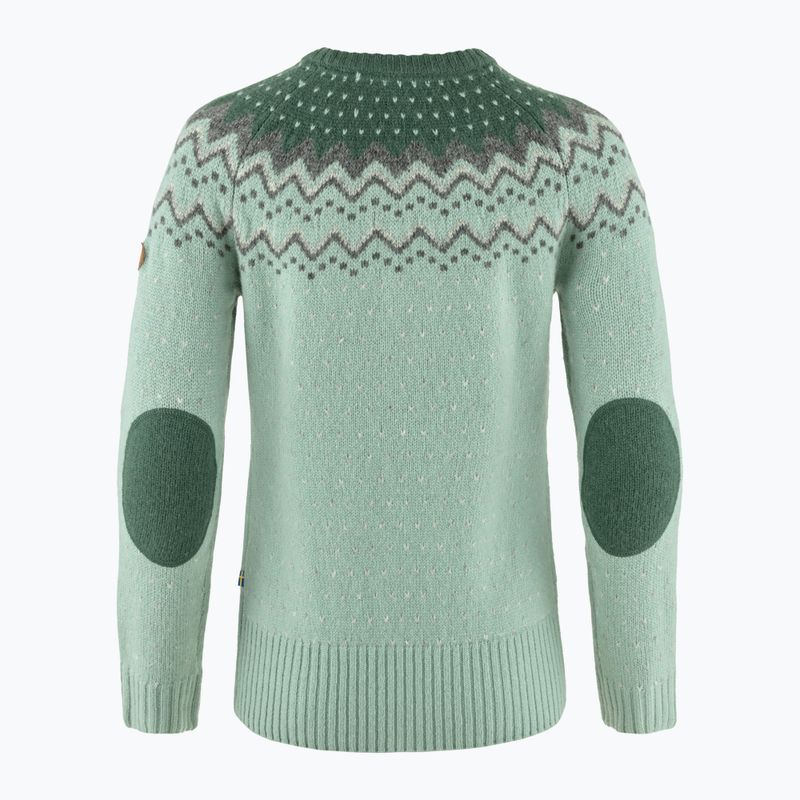 Dámský svetr Fjällräven Övik Knit Sweater mistry green/deep patina 2