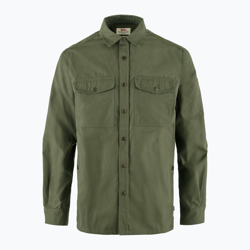 Pánská košile Fjällräven Singi Overshirt laurel green