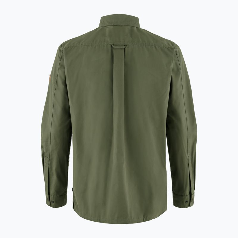 Pánská košile Fjällräven Singi Overshirt laurel green 2