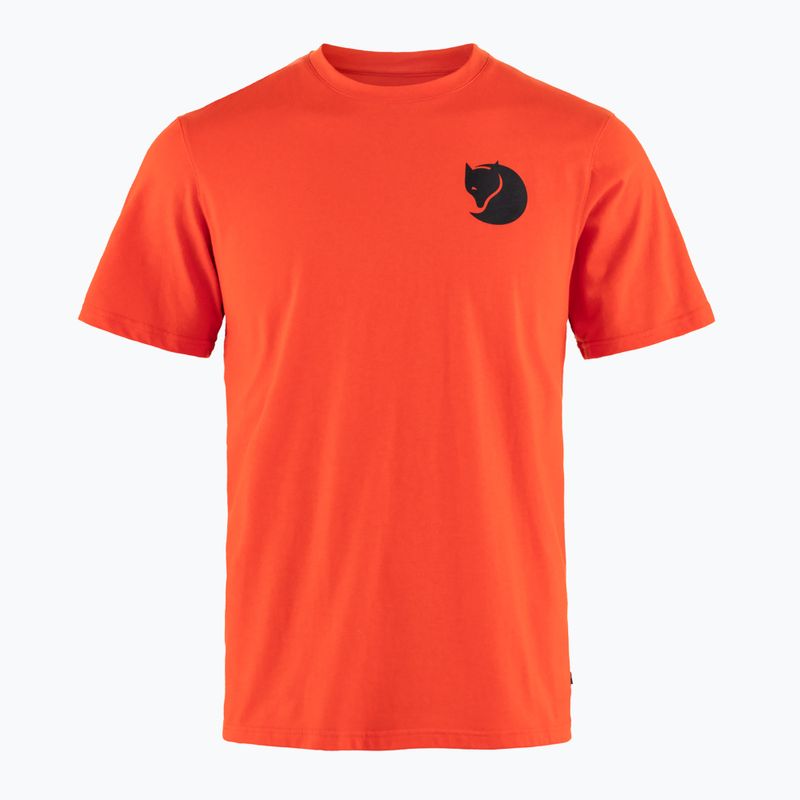 Pánské tričko   Fjällräven Walk With Nature flame orange 4