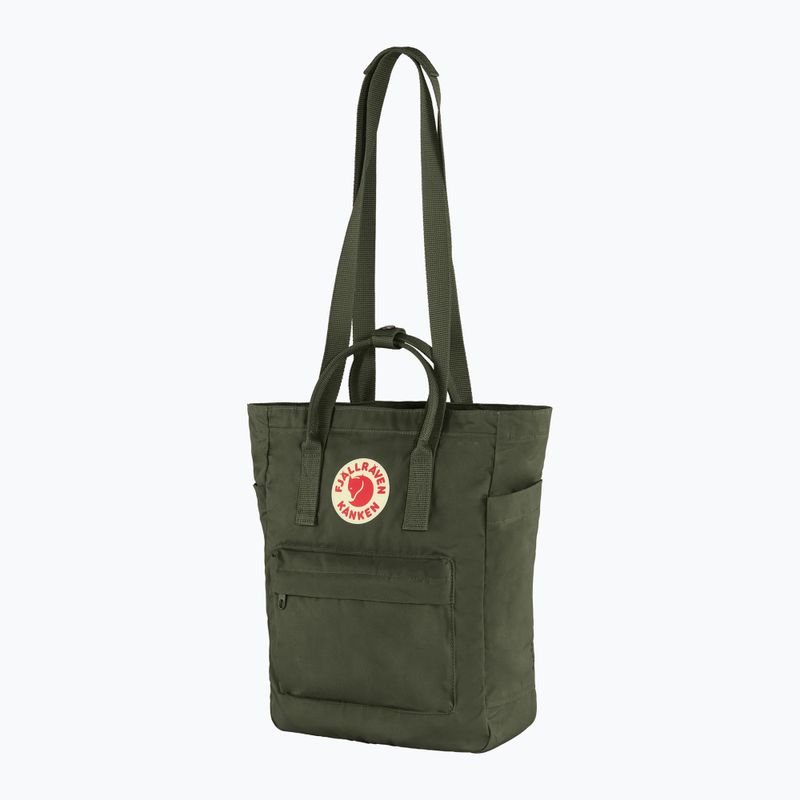 Taška 2v1 Fjällräven Kanken Totepack 14 l deep forest 3