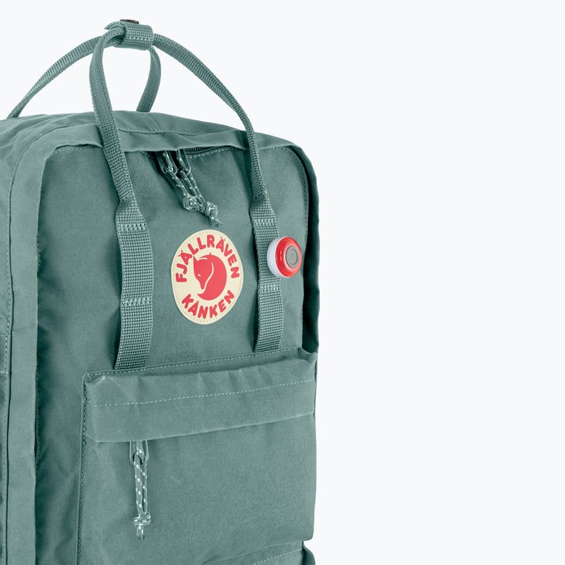 Městský batoh  Fjällräven Kånken Outlong 18 l frost green 3