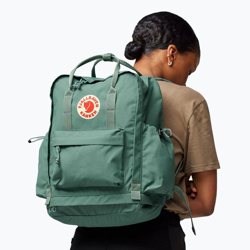 Městský batoh  Fjällräven Kånken Outlong 18 l frost green 6