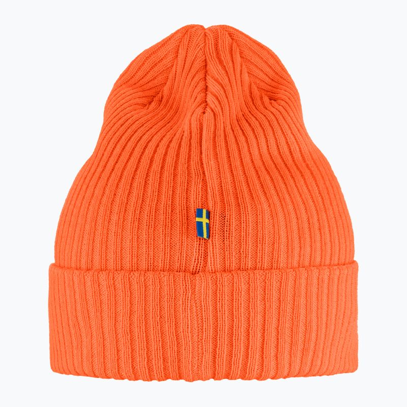 Zimní čepice Fjällräven Rib Hat safety orange 3