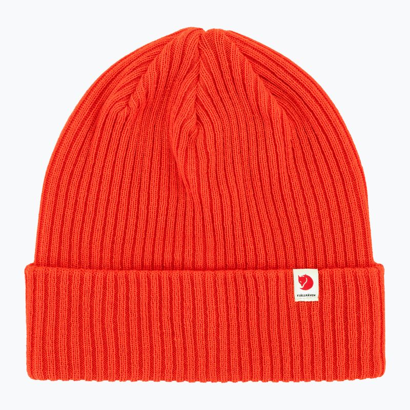 Zimní čepice Fjällräven Rib Hat flame orange 2