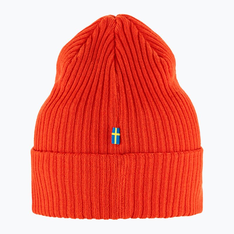 Zimní čepice Fjällräven Rib Hat flame orange 3