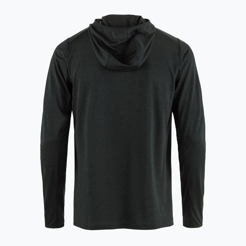 Pánská trekingová mikina Fjällräven 1960 Abisko Sun Hoodie black 2