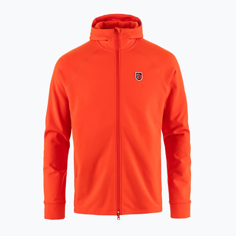 Pánská trekingová mikina  Fjällräven Expedition Fleece Hoodie flame orange 11