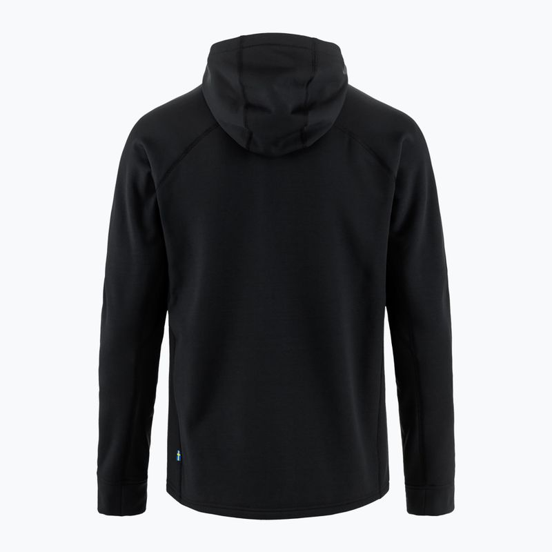 Pánská trekingová mikina  Fjällräven Expedition Fleece Hoodie black 2