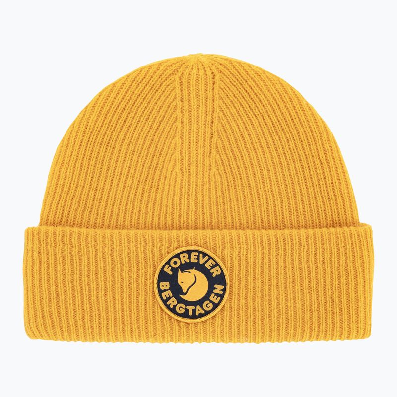 Zimní čepice Fjällräven Bergtagen Forever Wool mustard yellow 3