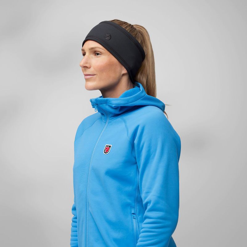 Čelenka  Fjällräven Expedition Fleece black 4