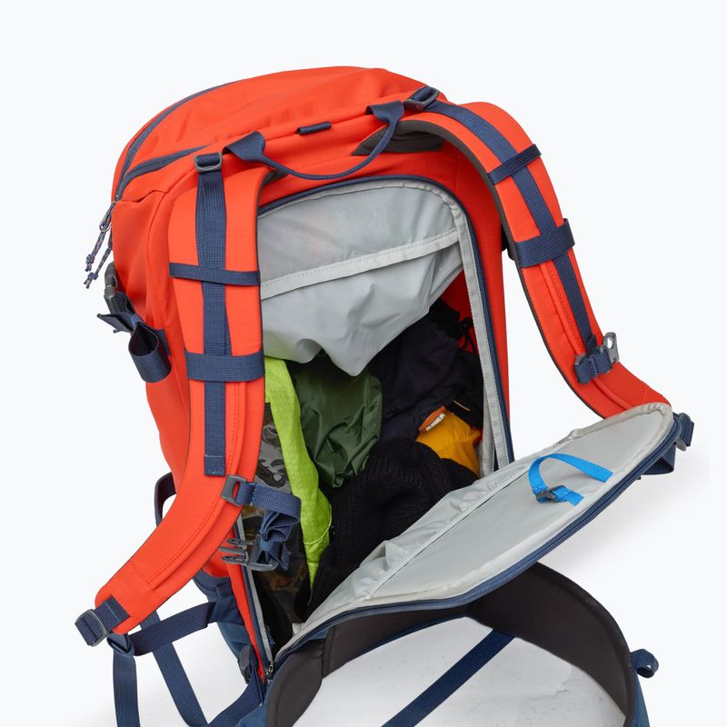 Trekkingový batoh Fjällräven Bergtagen Touring 30 l flame orange/mountain blue 12