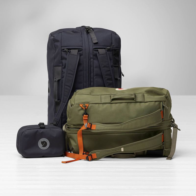 Cestovní taška Fjällräven Färden Duffel 80 l coal black 7