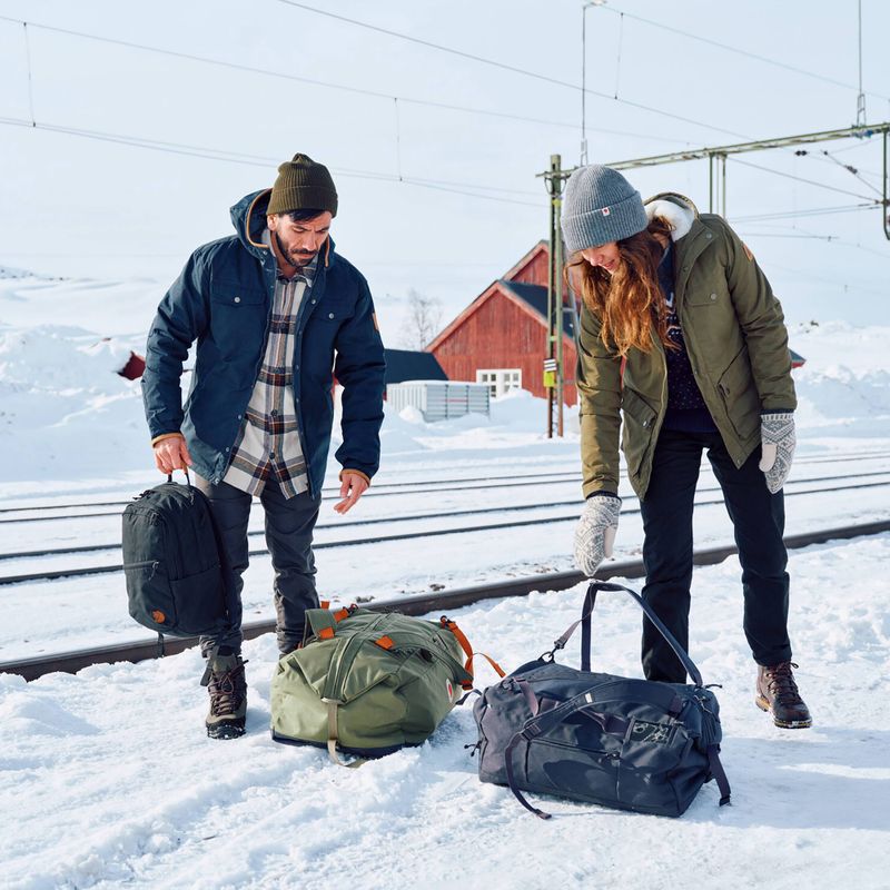 Cestovní taška Fjällräven Färden Duffel 80 l coal black 9