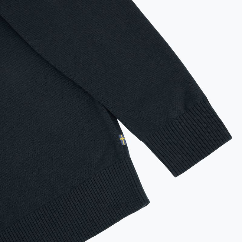 Pánská trekingová mikina Fjällräven Övik Lite Half Zip dark navy 4