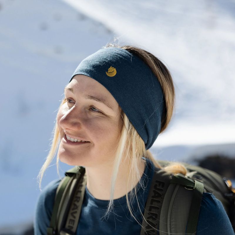 Čelenka Fjällräven Bergtagen Merino mountain blue 8