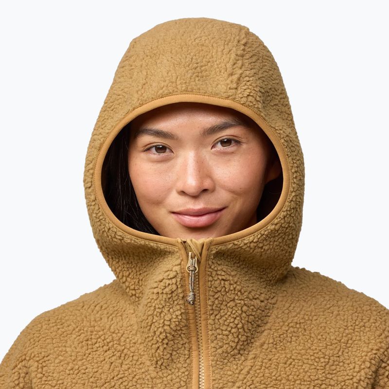 Dámská fleecová mikina Fjällräven Vardag Pile Fleece Long buckwheat brown 6