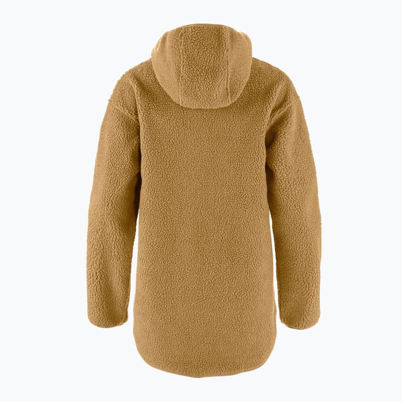 Dámská fleecová mikina Fjällräven Vardag Pile Fleece Long buckwheat brown 10