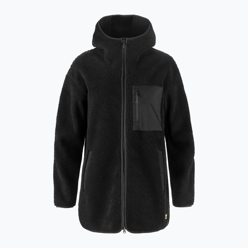 Dámská mikina Fjällräven Vardag Pile Fleece Long black 5