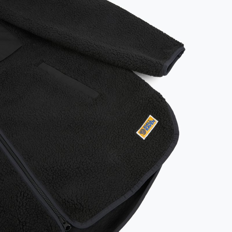 Dámská mikina Fjällräven Vardag Pile Fleece Long black 4