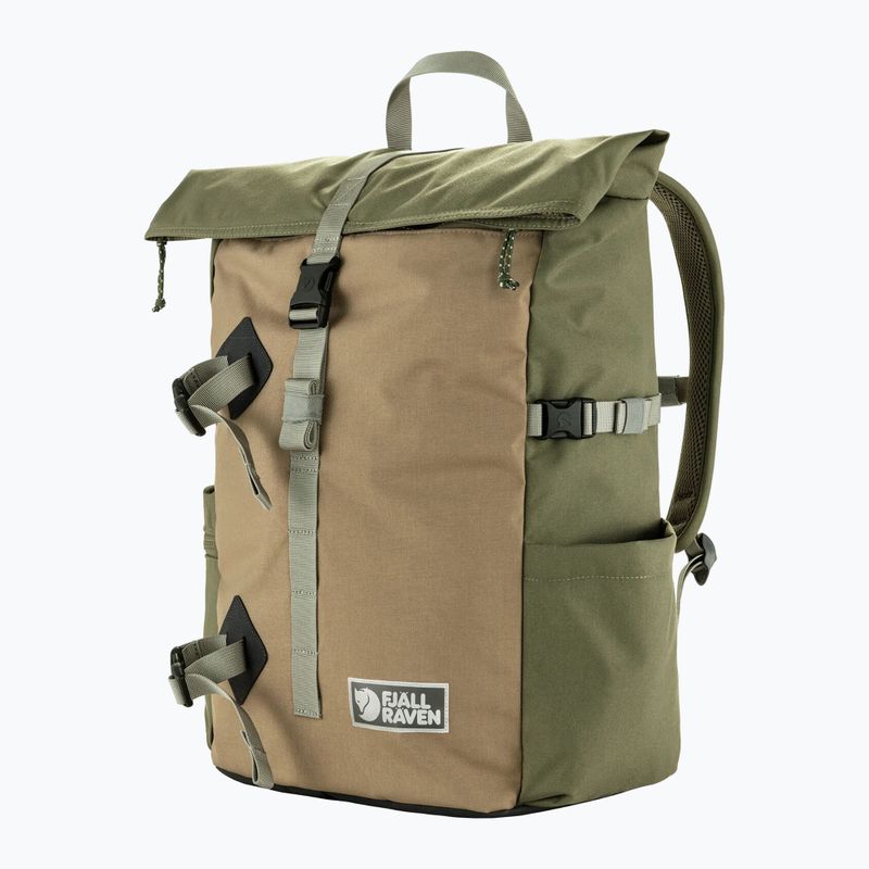 Městský batoh Fjällräven Vardag Foldsack 25 l green/clay 2