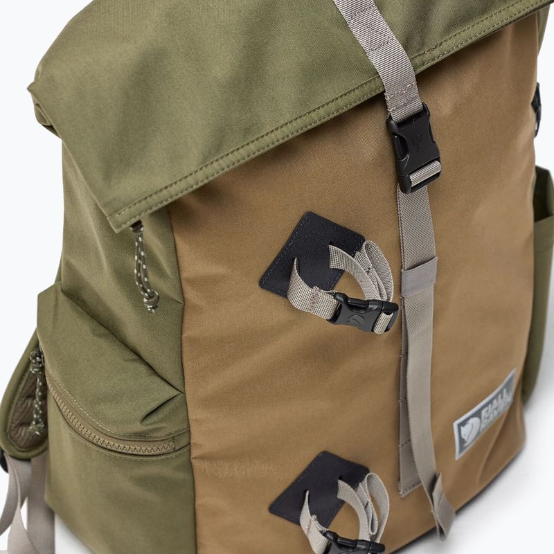 Městský batoh Fjällräven Vardag Foldsack 25 l green/clay 5