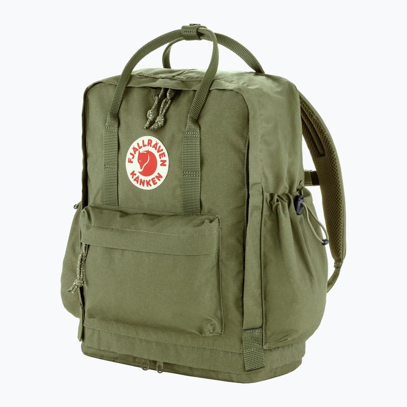 Městský batoh Fjällräven Kånken Outlong 18 l zelený 3