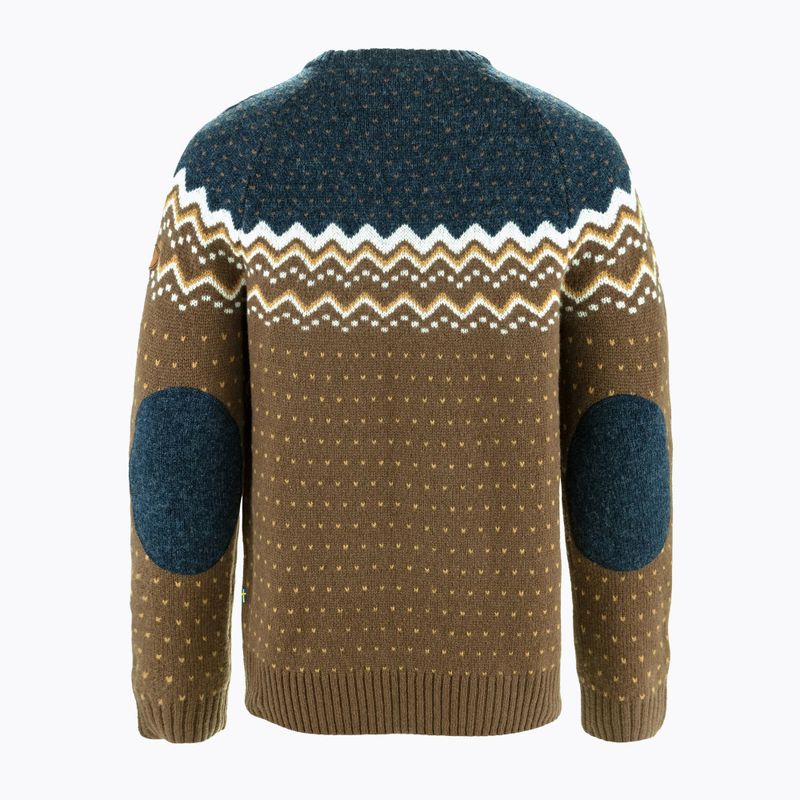 Dámský svetr Fjällräven Övik Knit Sweater dark oak/navy 2