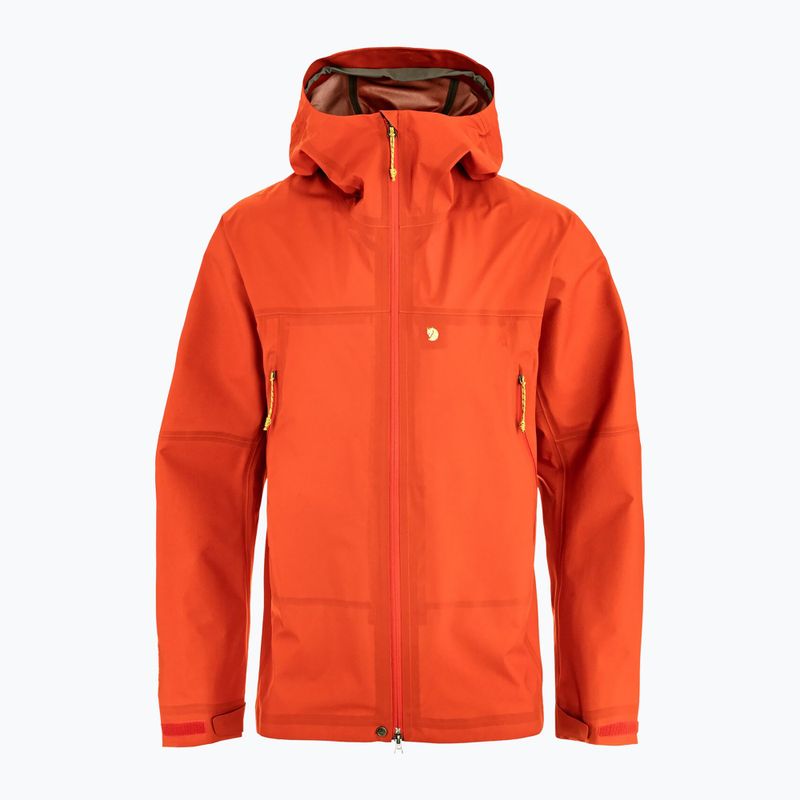 Pánská softshellová bunda Fjällräven Bergtagen GTX Lite flame orange 3