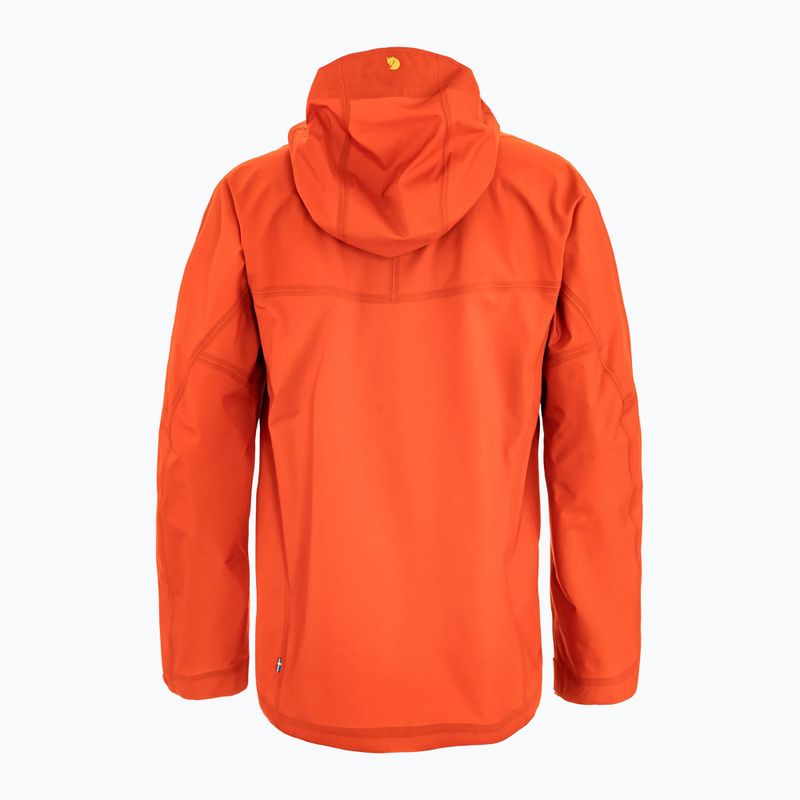 Pánská softshellová bunda Fjällräven Bergtagen GTX Lite flame orange 4