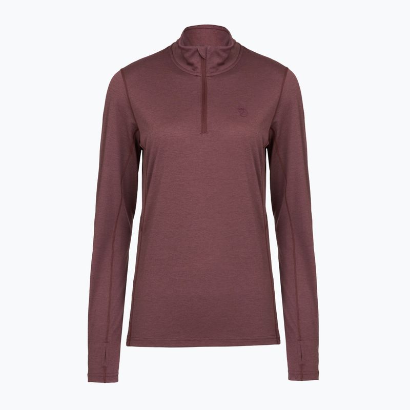 Dámská trekingová mikina Fjällräven Abisko Day Hike Half Zip port