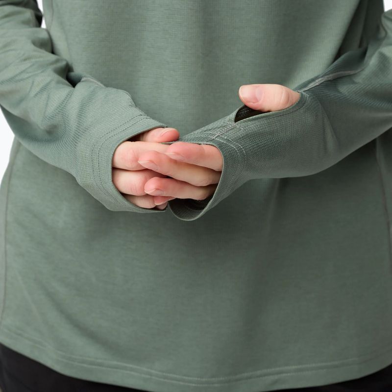 Dámská trekingová mikina Fjällräven Abisko Day Hike Half Zip patina green 8