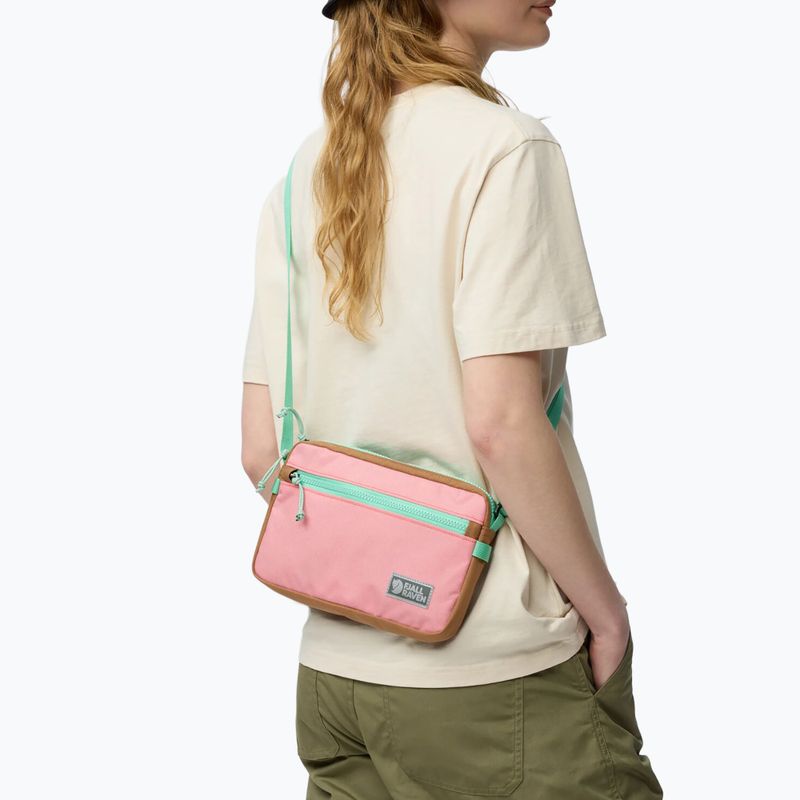 Taška Fjällräven Vardag Pocket Large poppy pink/khaki dust 3