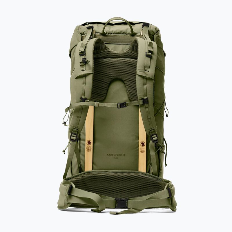 Trekový batoh Fjällräven Kajka X-Lätt 45 l green 3