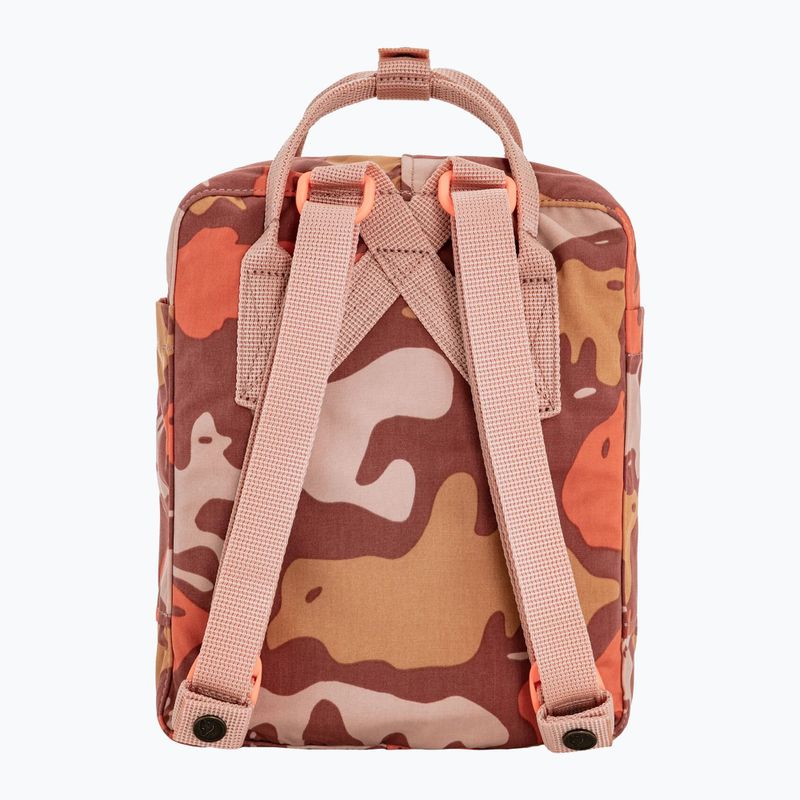 Městský batoh Fjällräven Kanken Graphics Mini 7 l chalkrose/hidden animals 3