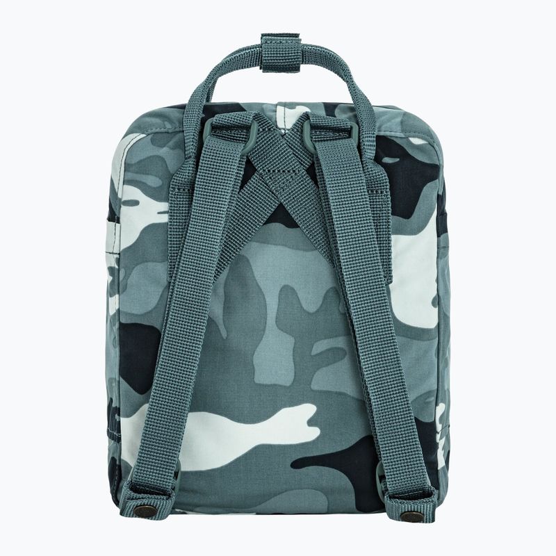 Městský batoh Fjällräven Kanken Graphics Mini 7 l nimbus blue/hidden animals 3