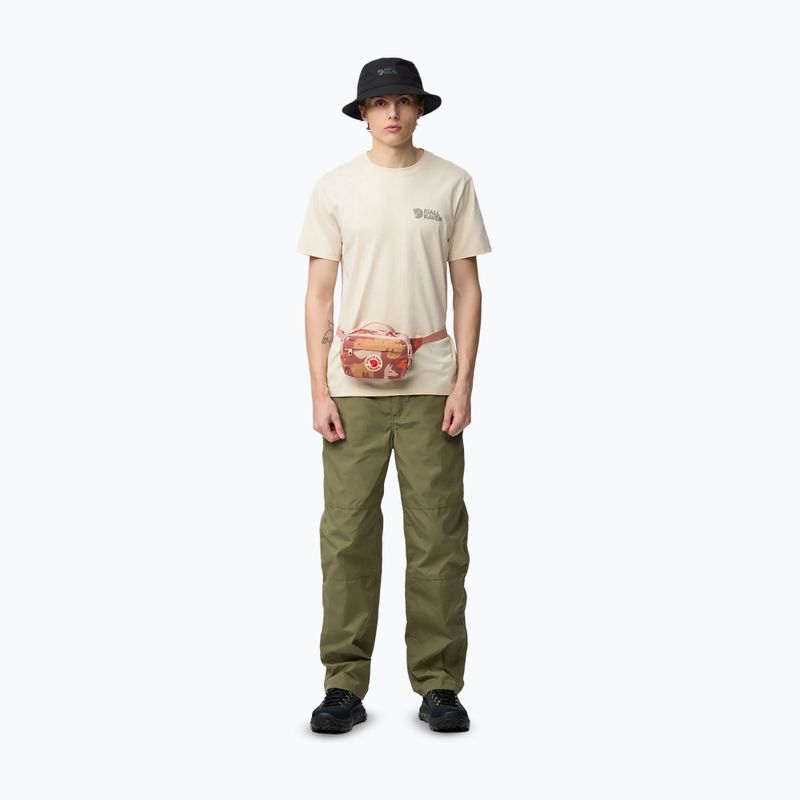 Ledvinka Fjällräven Kanken Graphics Hip Pack chalk rose/hidden animals 4