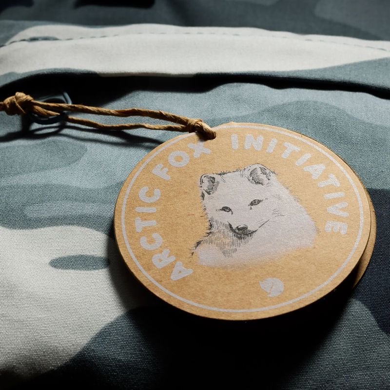Ledvinka Fjällräven Kanken Graphics Hip Pack nimbus blue/hidden animals 4